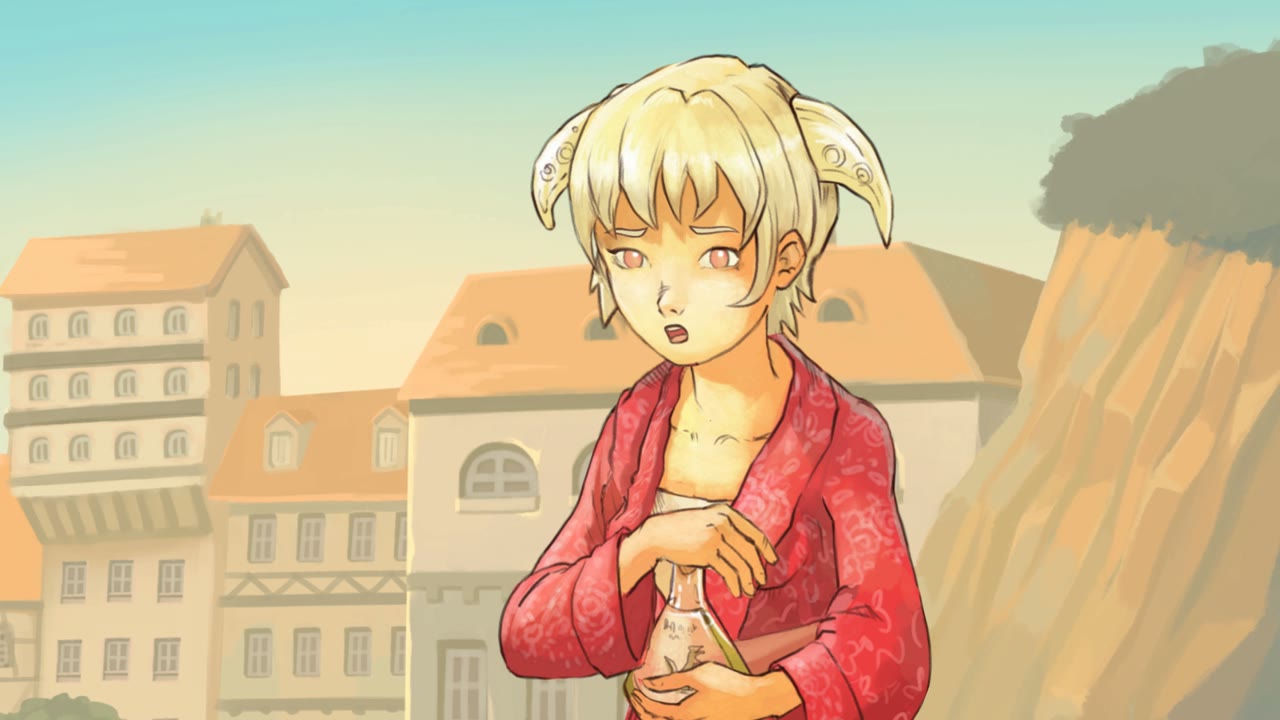 Shichimi discovers that the potion contest requires a live demonstration.